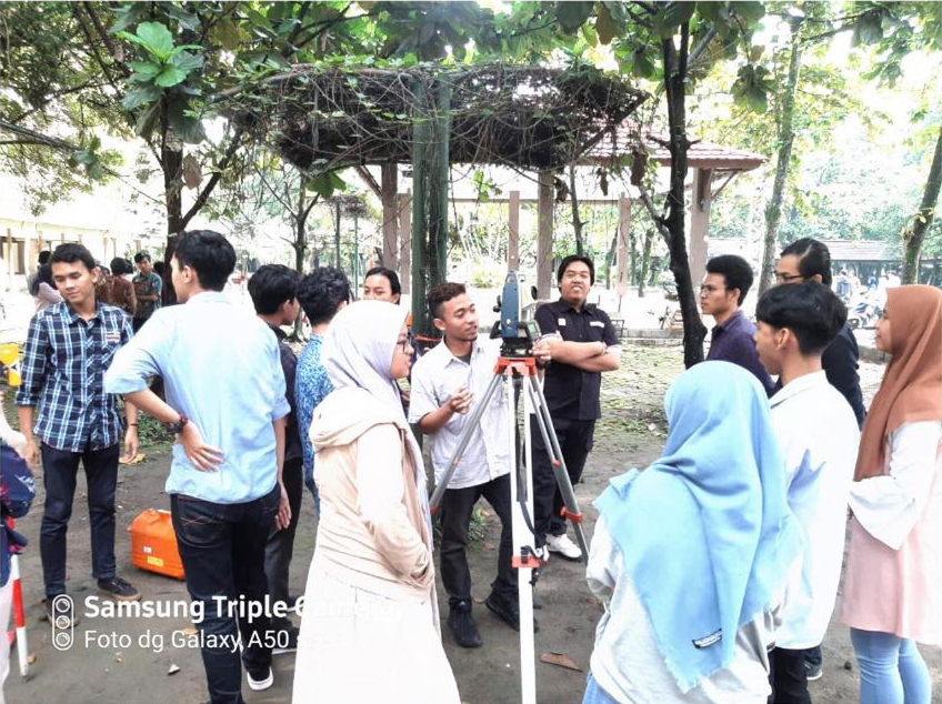 Pelatihan Alat-Alat Survey Bersama PT. Bina Nusa Teknik